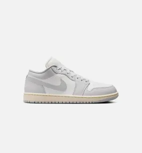 Air Jordan 1 Low Womens Lifestyle Shoe - Sail/Coconut Milk/Neutral Grey