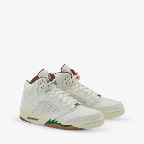 Air Jordan 5 Retro Sail | Dark Pony | Coconut Milk | Pine Green