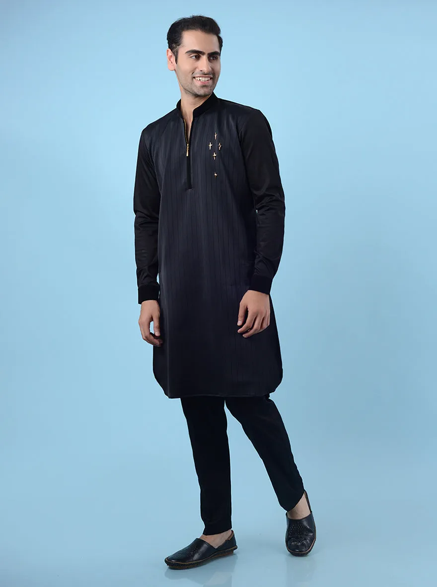 Black  Kurta Pajama | TULA