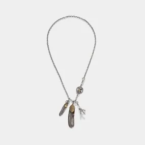 Goro's Feathers and Claw Necklace