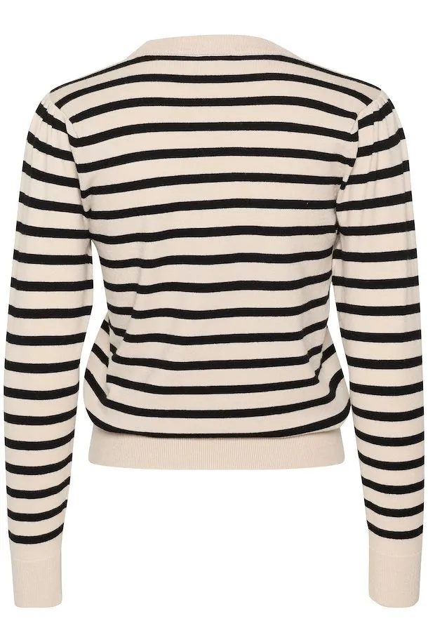 Saint Tropez Fikam Long Sleeve Pullover In Black