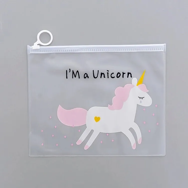 Unicorn Stationery Zipper Pouch